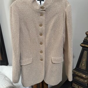 Rag & Bone Textured Tan Blazer